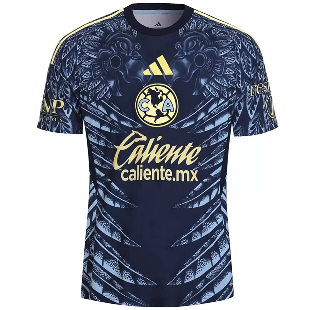 Licensed Premium Quick Dry Club America Away Jersey 202526