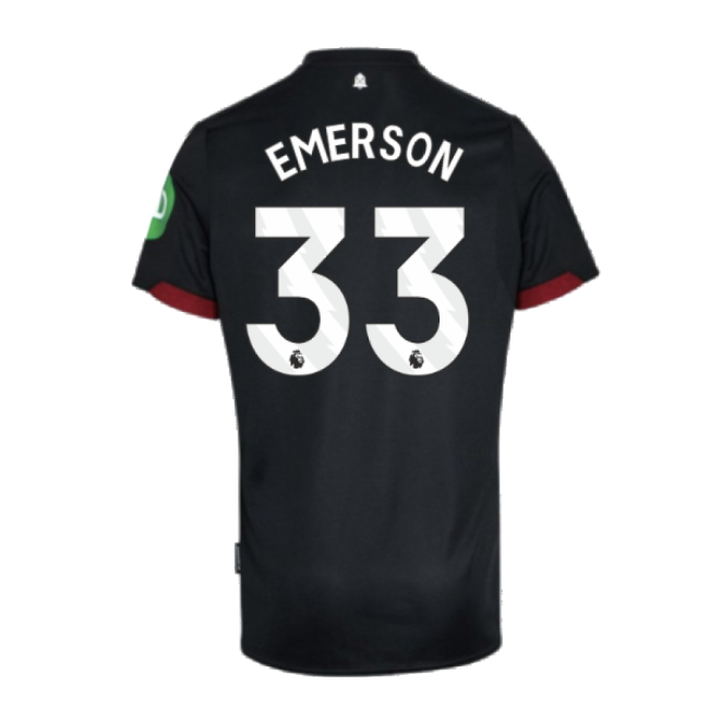 Durable Material Committed Football West Ham Away Shirt Kids Emers...