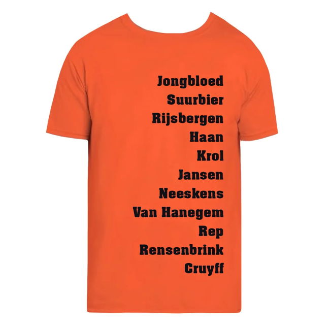 Pro Style Holland Home Professional Jersey 2025-2026