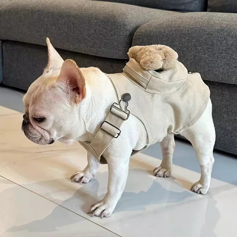 French Bulldog Cubipack Frenchie Bear Backpack Vest – Breathable