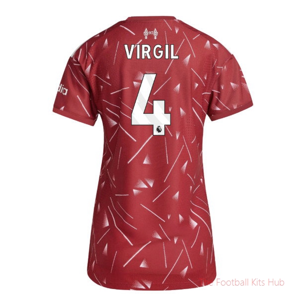 [JED] 2026-2027 Liverpool Authentic Home Shirt Womens Virgil 4