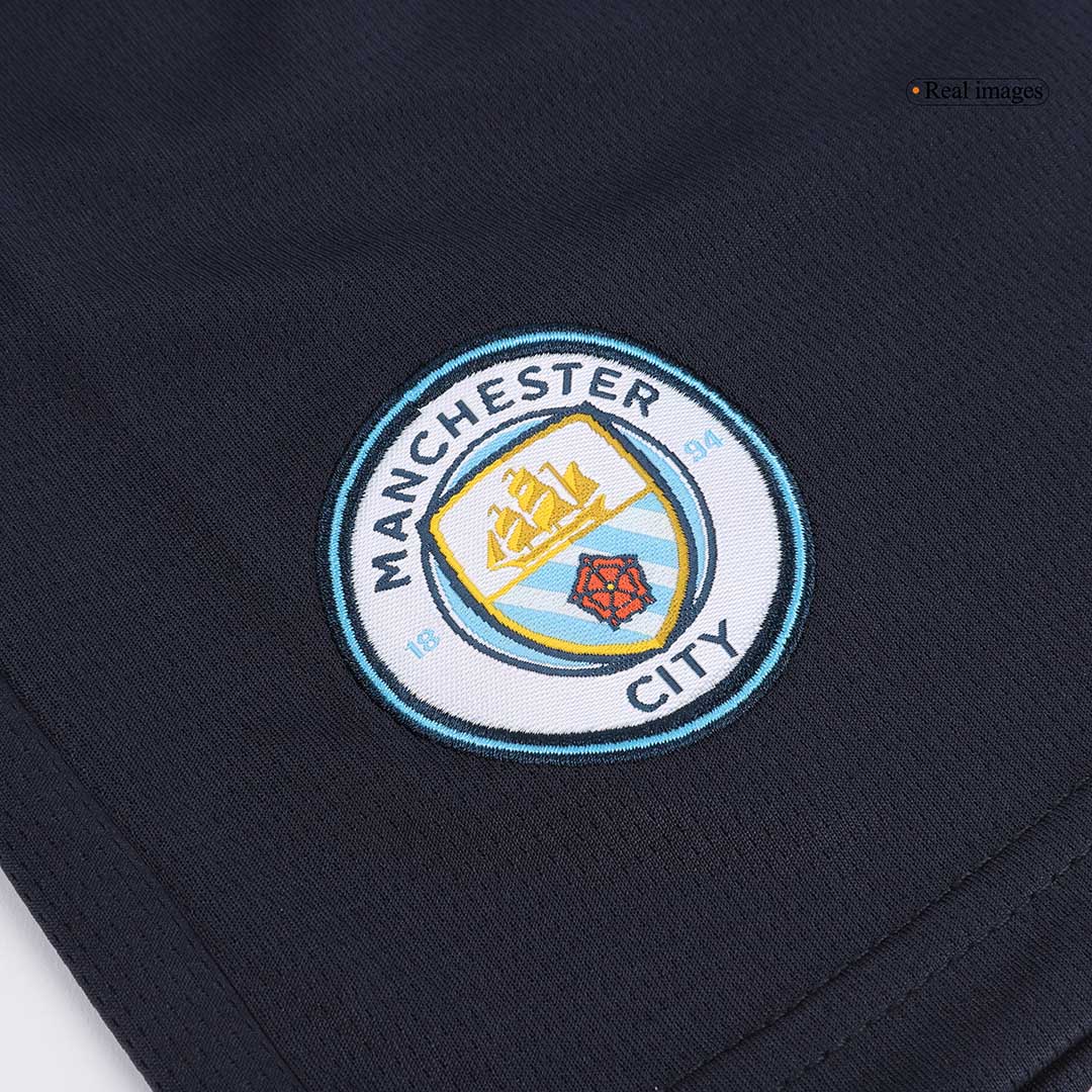 Manchester City Away Soccer Shorts 2024/25 Authentic Kit