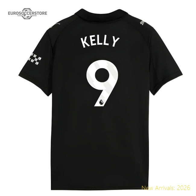 Elite Performance Shirt Kids Kelly 9 2025-2026 Man City Away