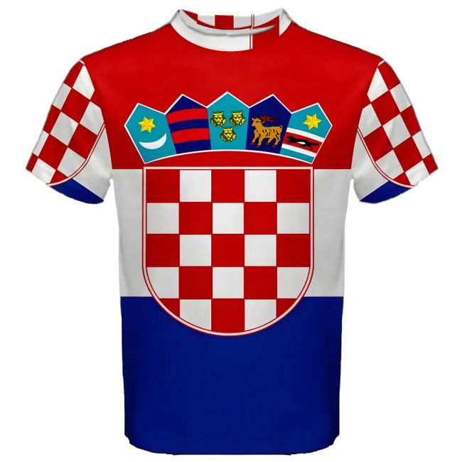 Elite Style Croatia High Standard Home Professional Jersey