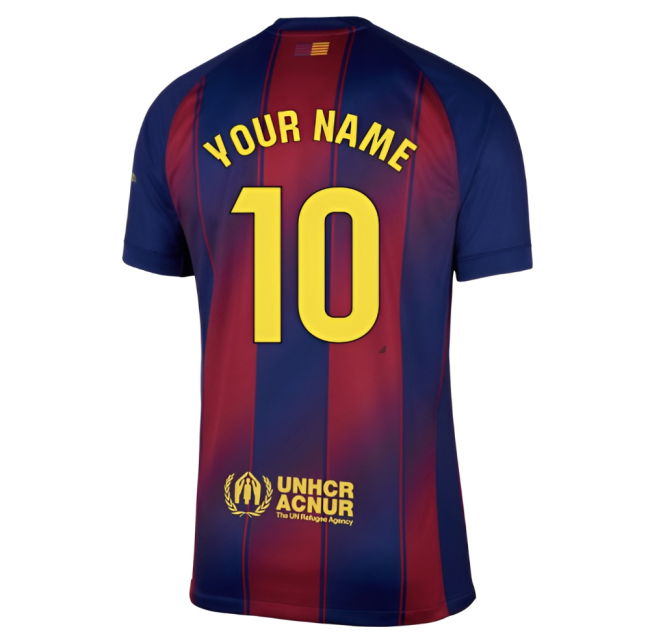 Barcelona Soccer Club Fashionable Home Team Kit (1)