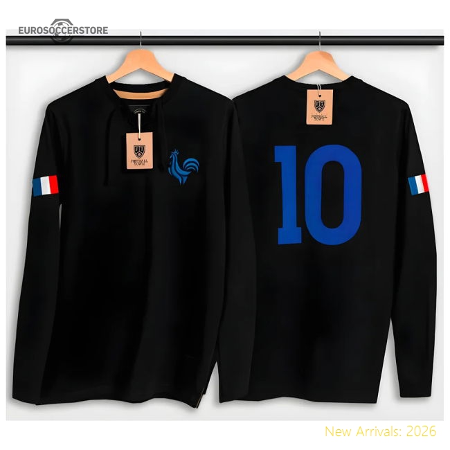 France Retro Match Replica Jersey Stadium Approved Supporter Exclusive