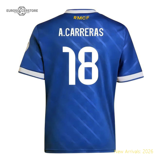 Real Madrid 2024-25 Third Fan Version For Kids (A.Carreras Soccer Jersey