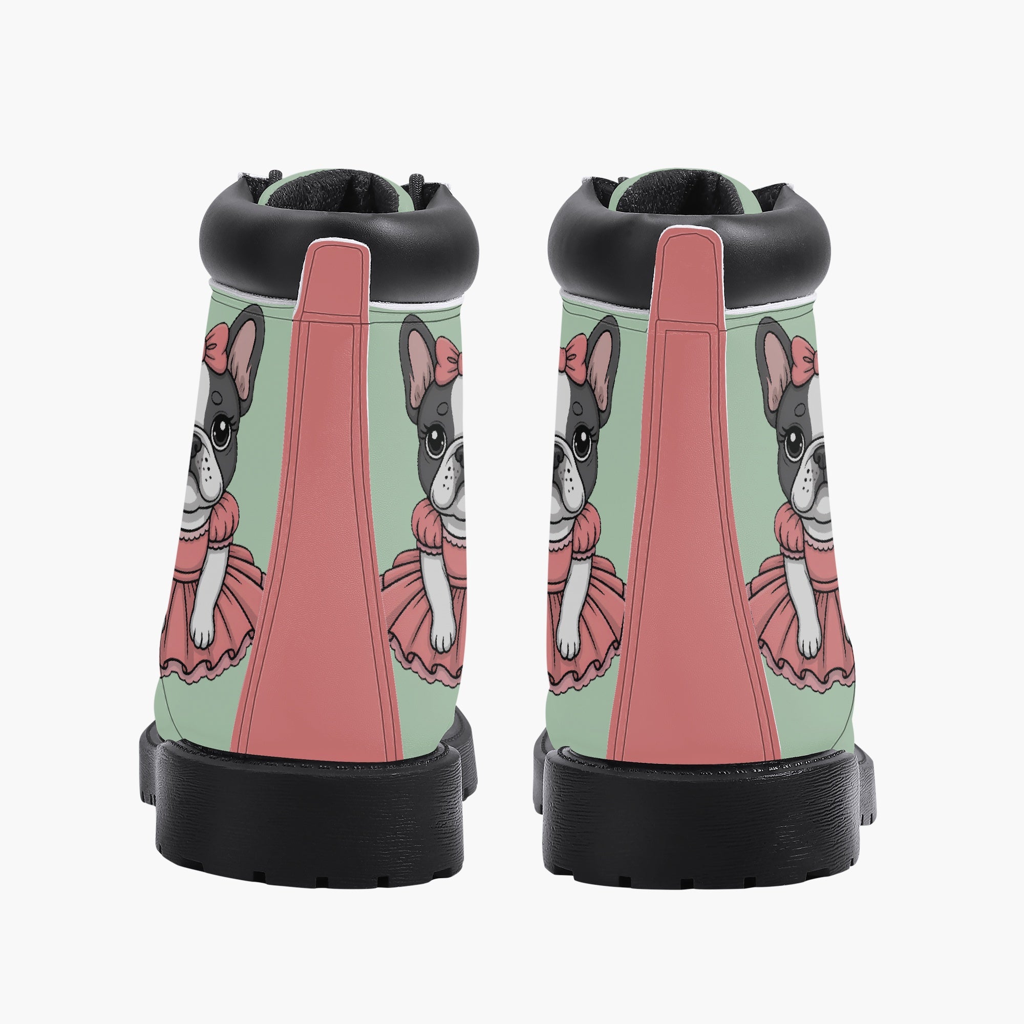 Stormi - Bulldog Inspired Casual Leather Boot Indoor Comfort