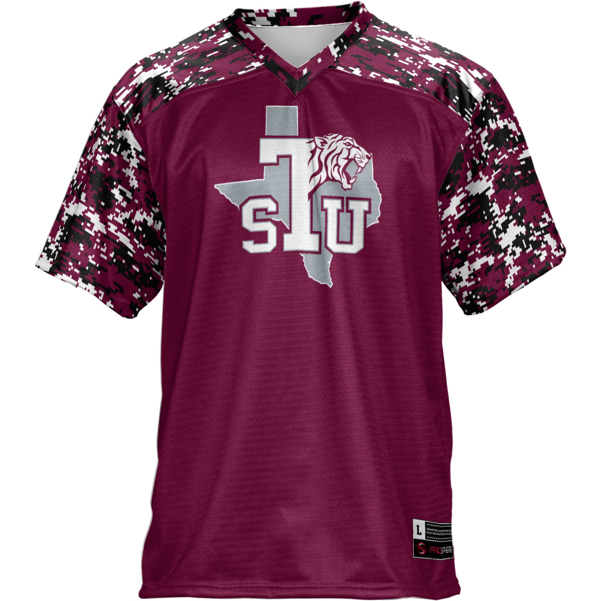 Men's Maroon Texas Southern Tigers Football Jersey
