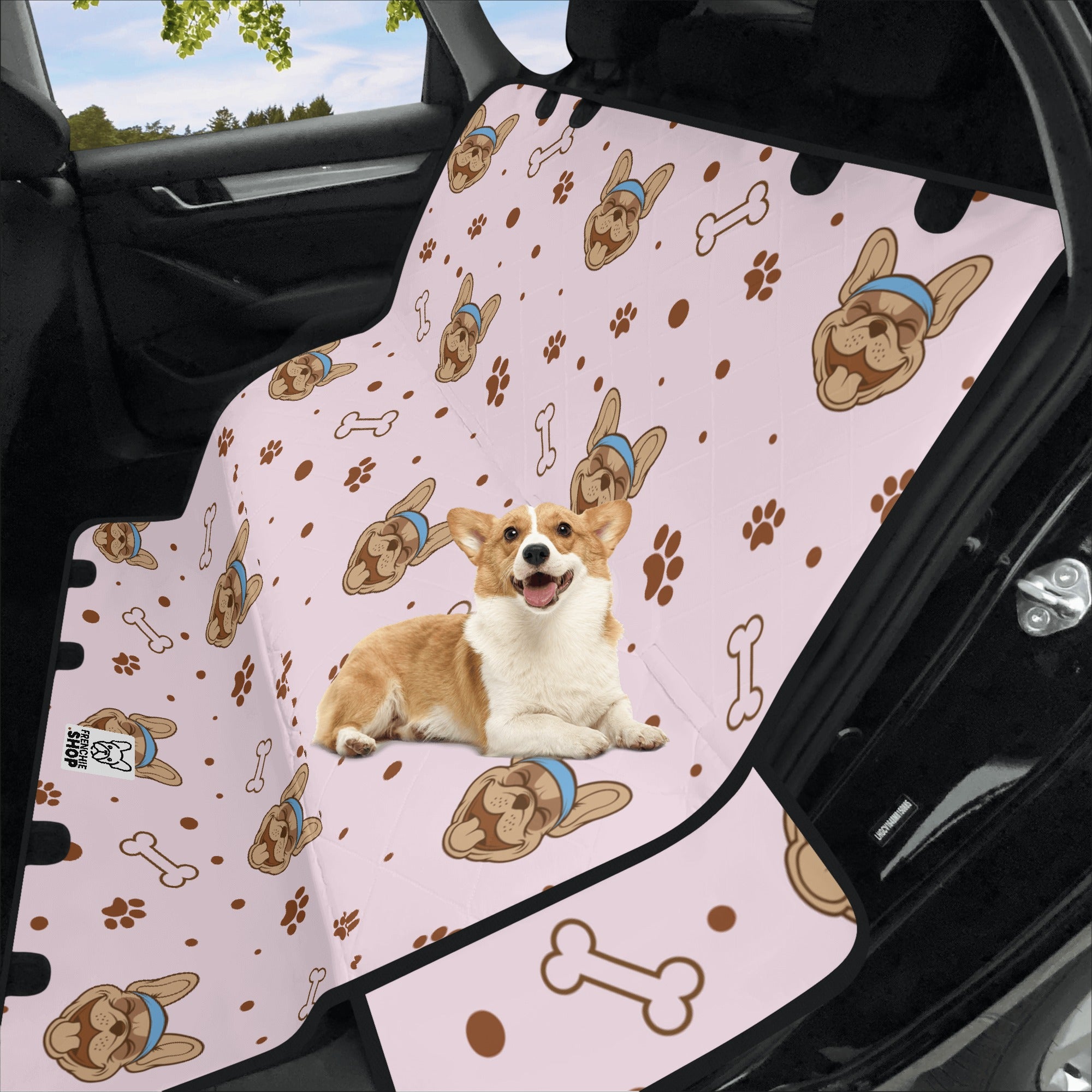 French Bulldog Dottie Car Pet Seat Covers For French Bulldog Durable Dog Item