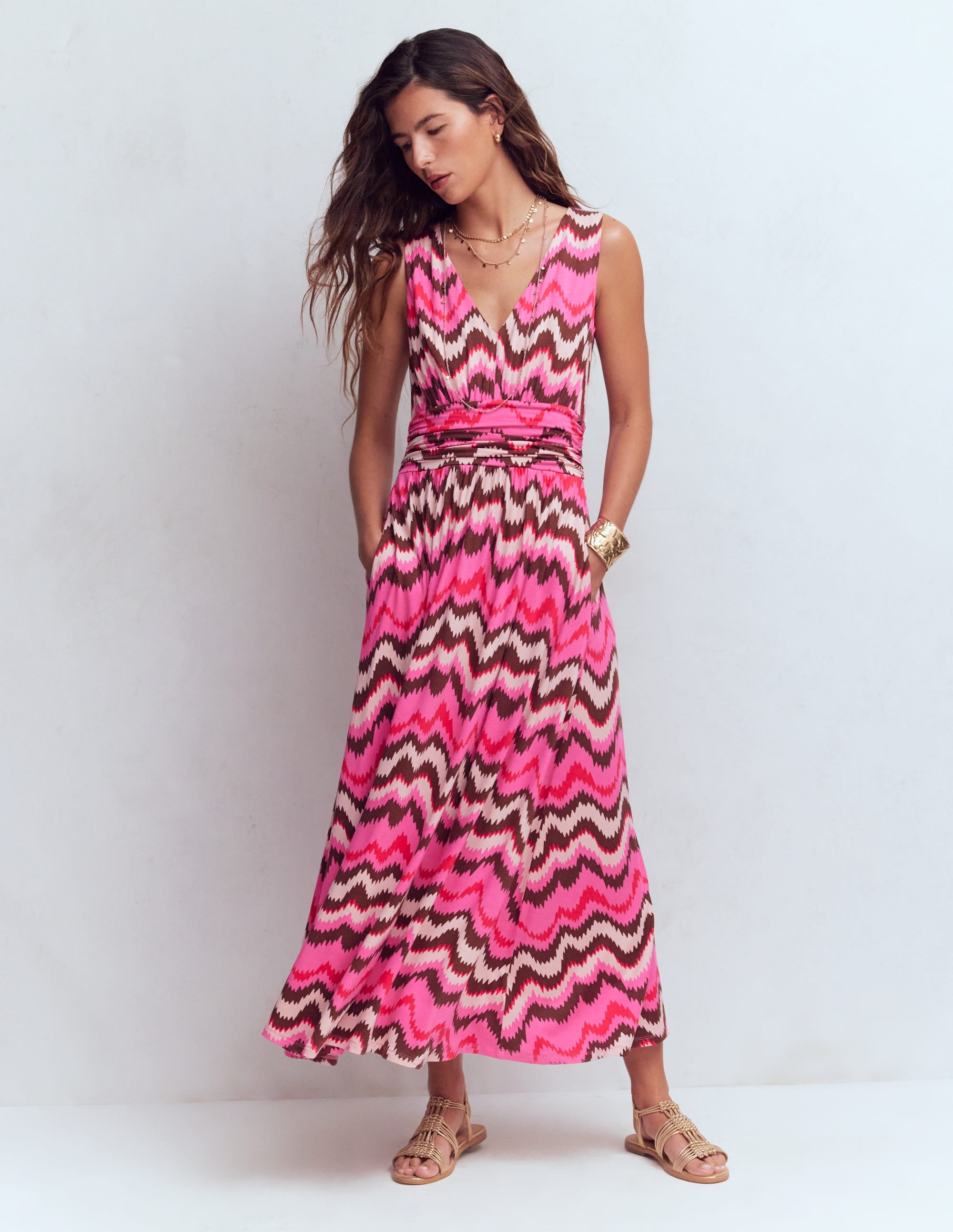 Elodie Jersey Maxi Dress