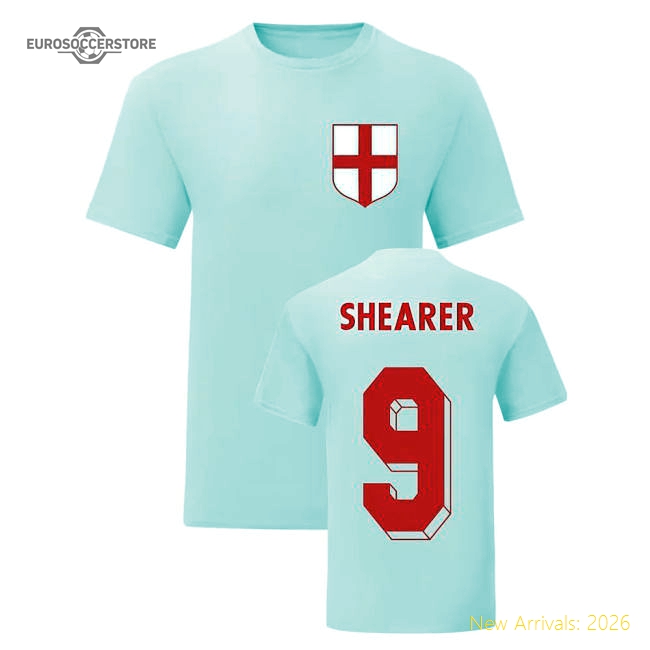 Alan Shearer England National Hero Tee (White)
