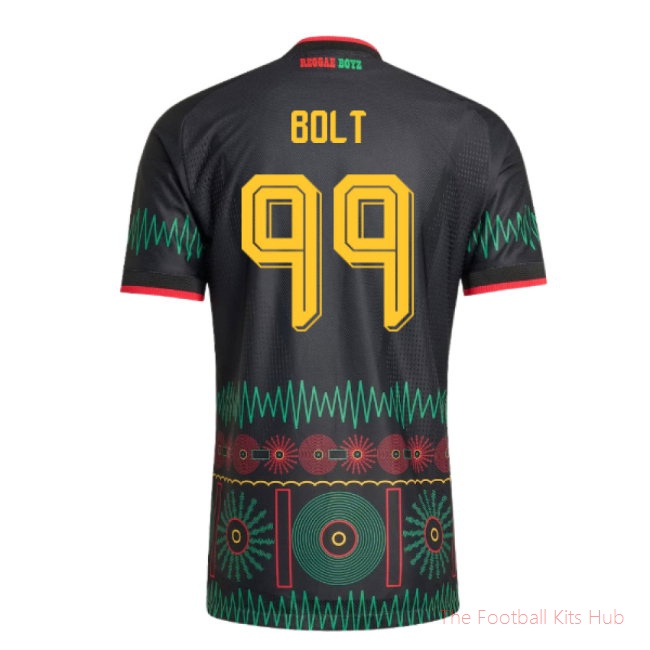 [JED] 2026/27 Jamaica Authentic Away Shirt (Bolt 99)