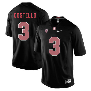 Men's None #3 None Black 2024 authentic game jersey Jersey performance
