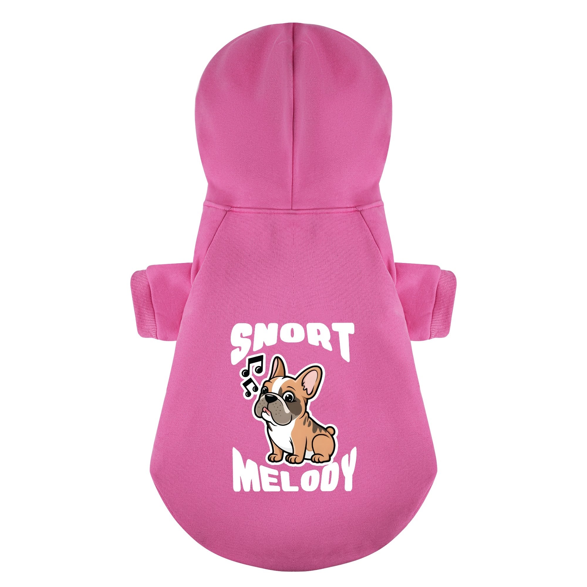 Culture-Inspired Snort Melody - Personalized French Bulldog Hoodies W...