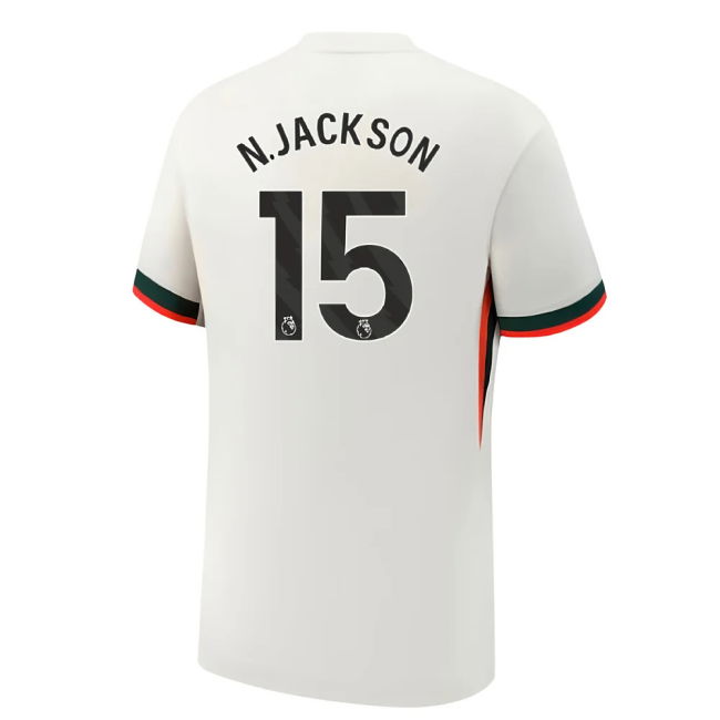 2025-2026 Chelsea Away Shirt (N.Jackson 15) (Limited Edition)
