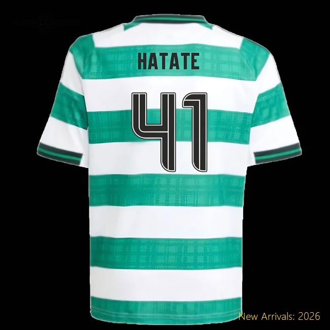 2025-2026 Celtic Home Shirt - Kids (Hatate 41)