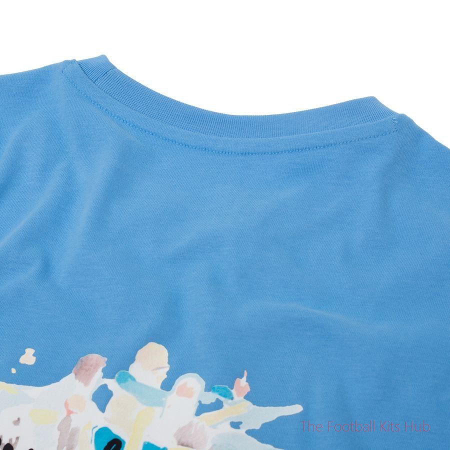 Manchester City T-Shirt Graphic Kidsuper Club World Cup 2025 - Team Light Blue