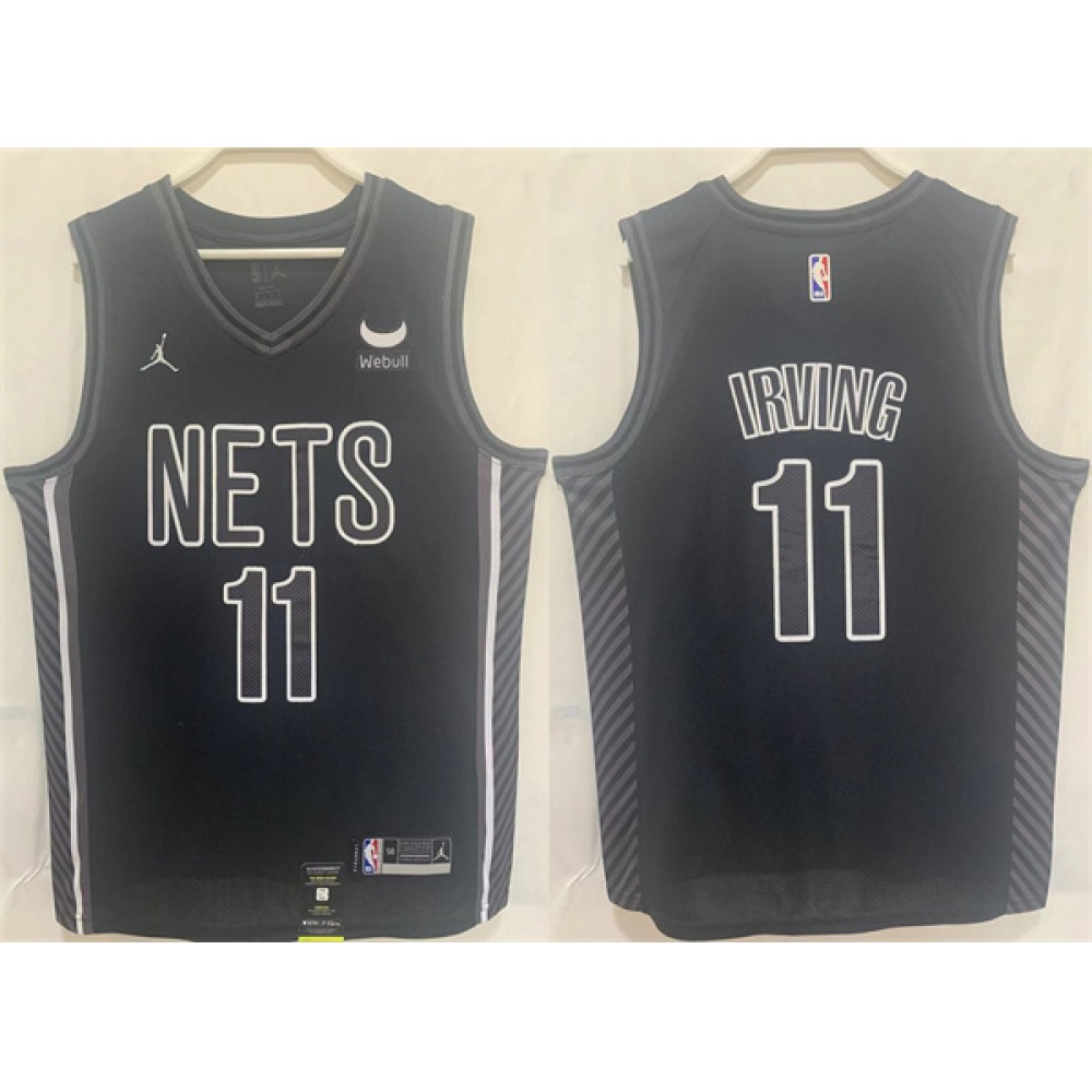 Official 11 Brooklyn Nets Black Jersey - - Game Day Essential