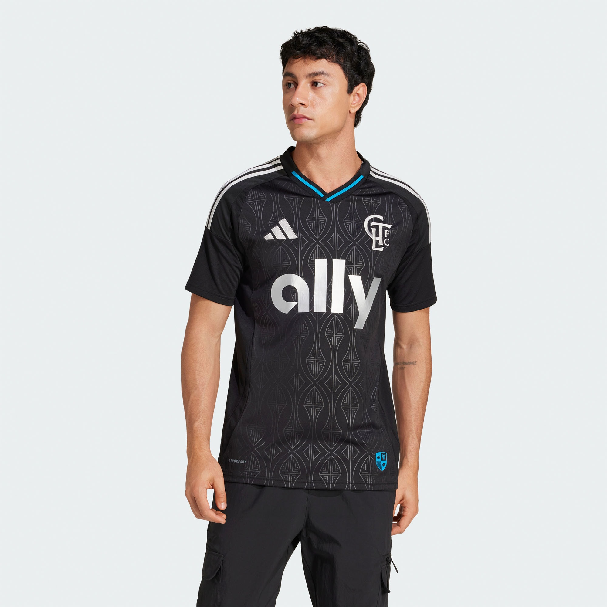 [SJH] Charlotte FC 2025 Fortress Kit Replica Jersey - Black