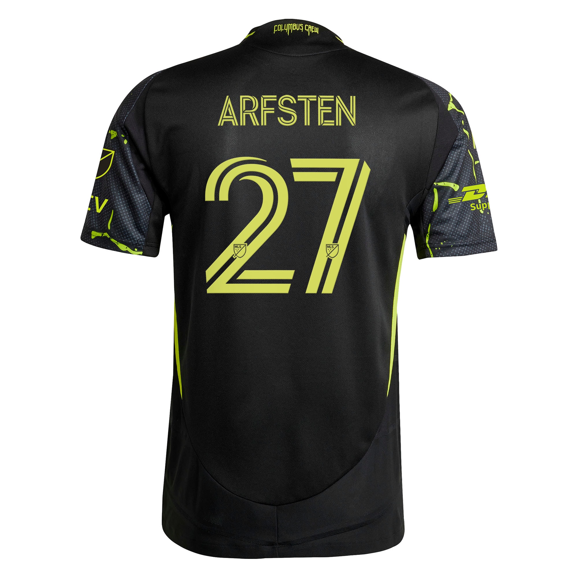 [ESK] Maximilian Arfsten Columbus Crew 2025 The Goosebumps Kit On-Field Authentic Jersey - Black