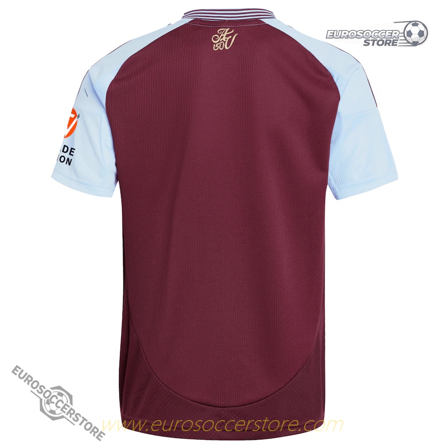 Aston Villa's 24-25 Season Home Football Jersey