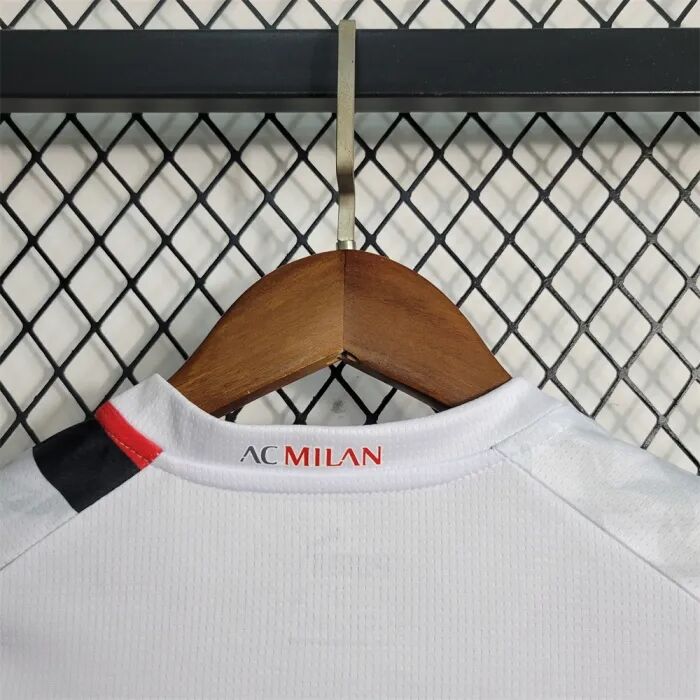 Advanced Fabric Kids AC Milan 2324 Away Kit ShirtShorts