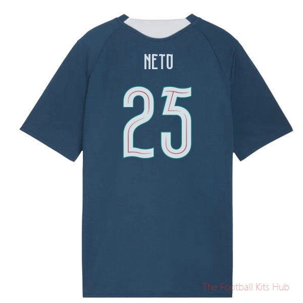 [LK] 2026/27 Portugal Training Jersey (Ocean Tropic) - Kids (Neto 25)