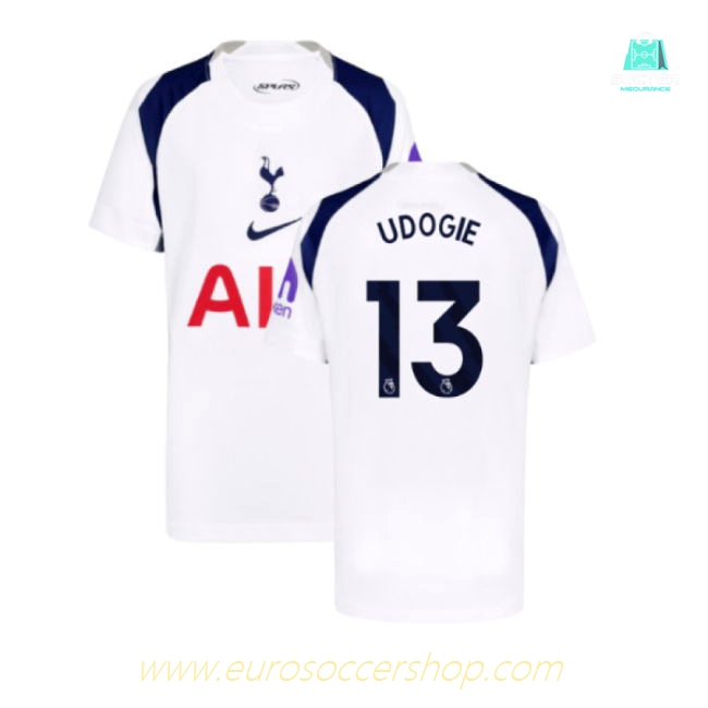 2025-2026 Tottenham Hotspur Home Shirt (Kids) (Udogie 13)