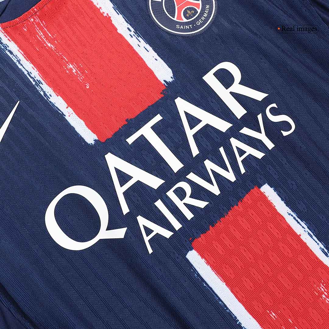 Player Verison PSG Home Soccer Jersey 2024/25 Authentic Kit