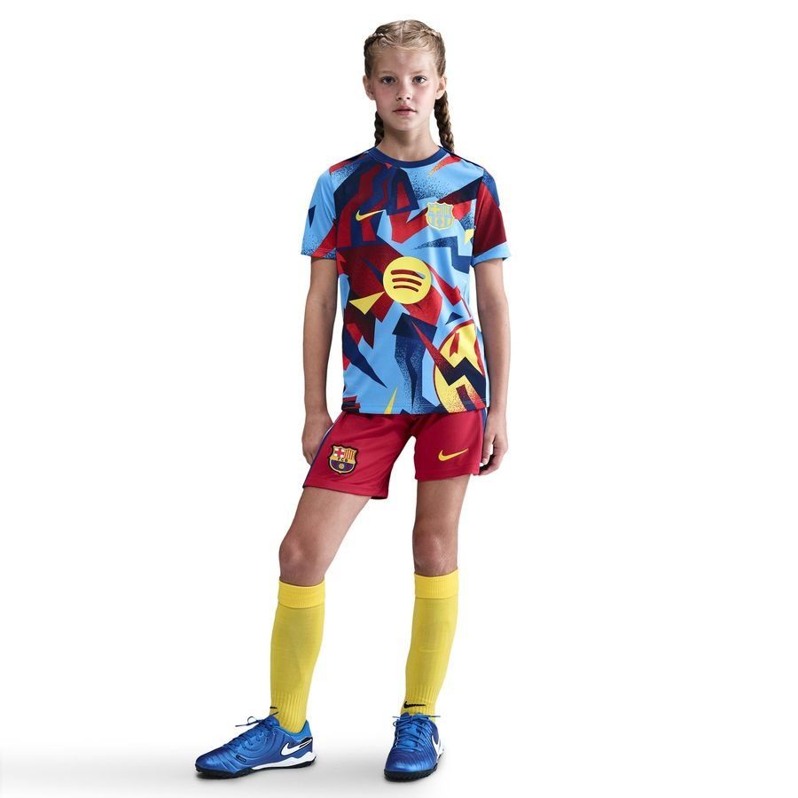 Barcelona Fourth Shorts 2025/26 Kids For Algeria Football Fans
