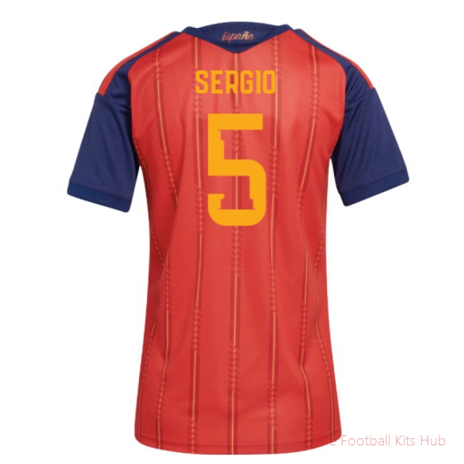 2026-2027 Spain Home Shirt (Womens) (Sergio 5)