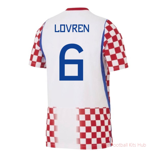 [JED] 2026/27 Croatia Home Shirt (Lovren 6)
