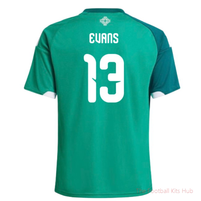 [LK] 2026/27 Northern Ireland Home Shirt (Kids) (Evans 13)