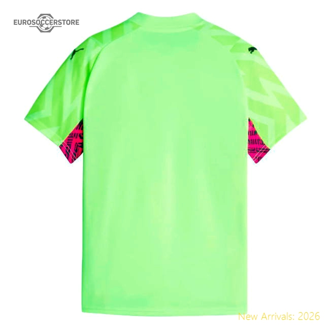 High-Quality Classic 2023-2024 Man City SS Goalkeeper Shirt Yellow