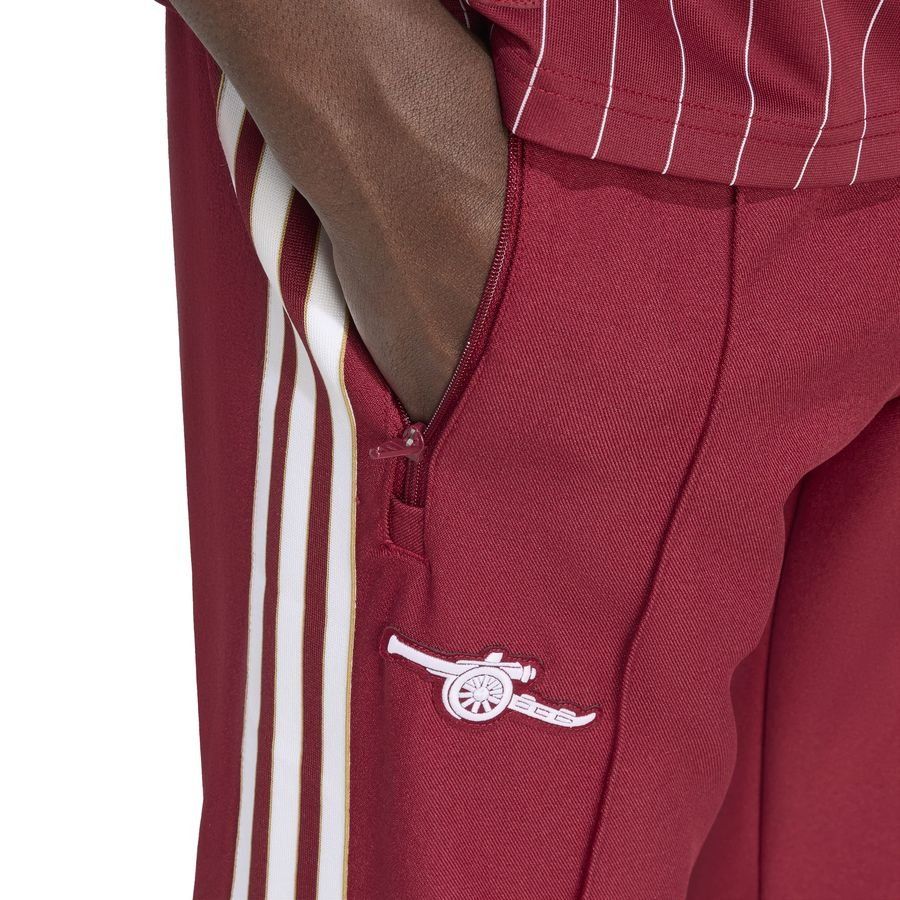 Arsenal Training Trousers Terrace Icons Collegiate Burgundy