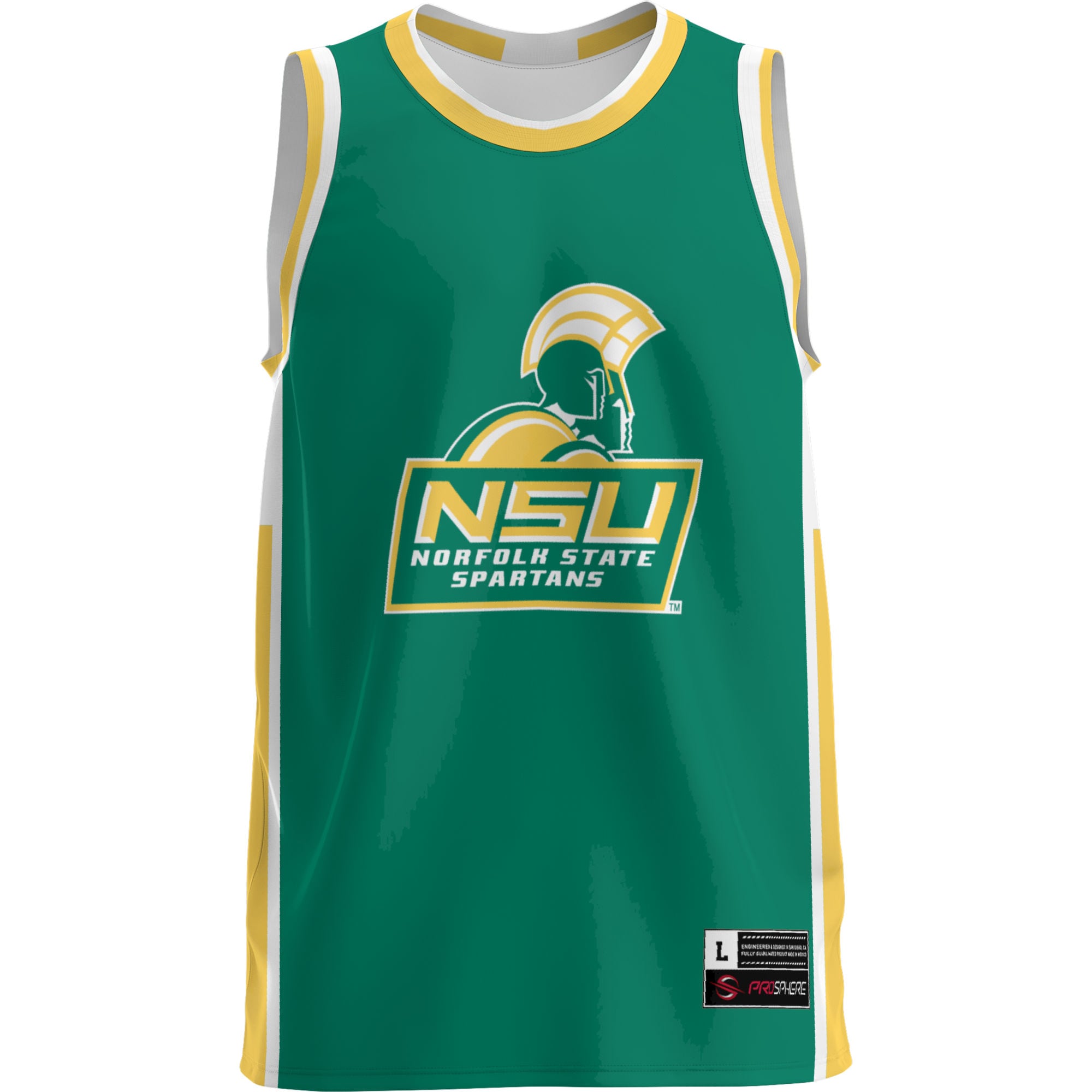 [DDG] Norfolk State Spartans GameDay Greats Lightweight Basketball Jersey - Green