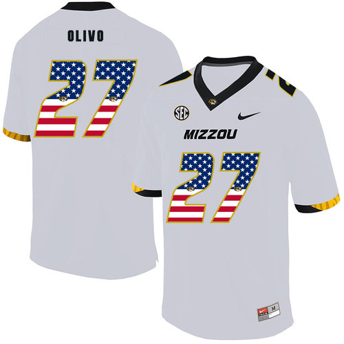 Men's None White 2024 premium Brock Olivo #27 game jersey Jersey