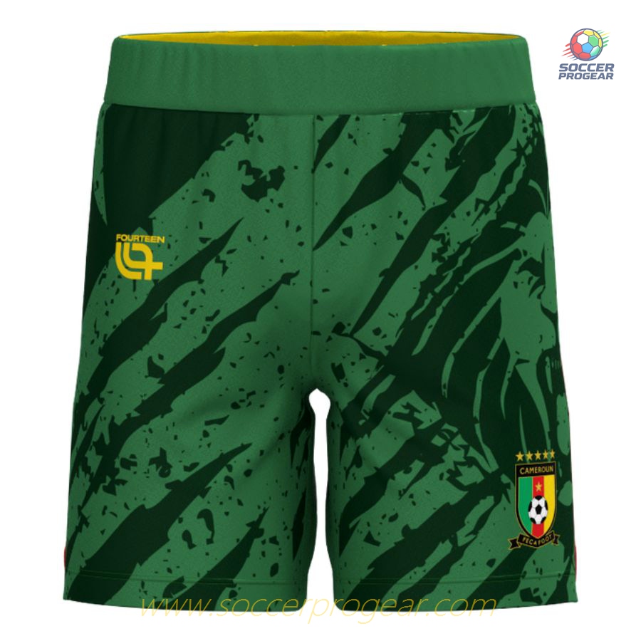 Cameroon 2025 Season-2026 Away Team Jersey Kids Team Jersey