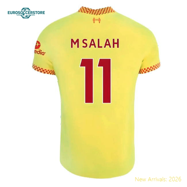 2021-2022 Liverpool Kids Durable M.salah Jersey Kids-safe Technology