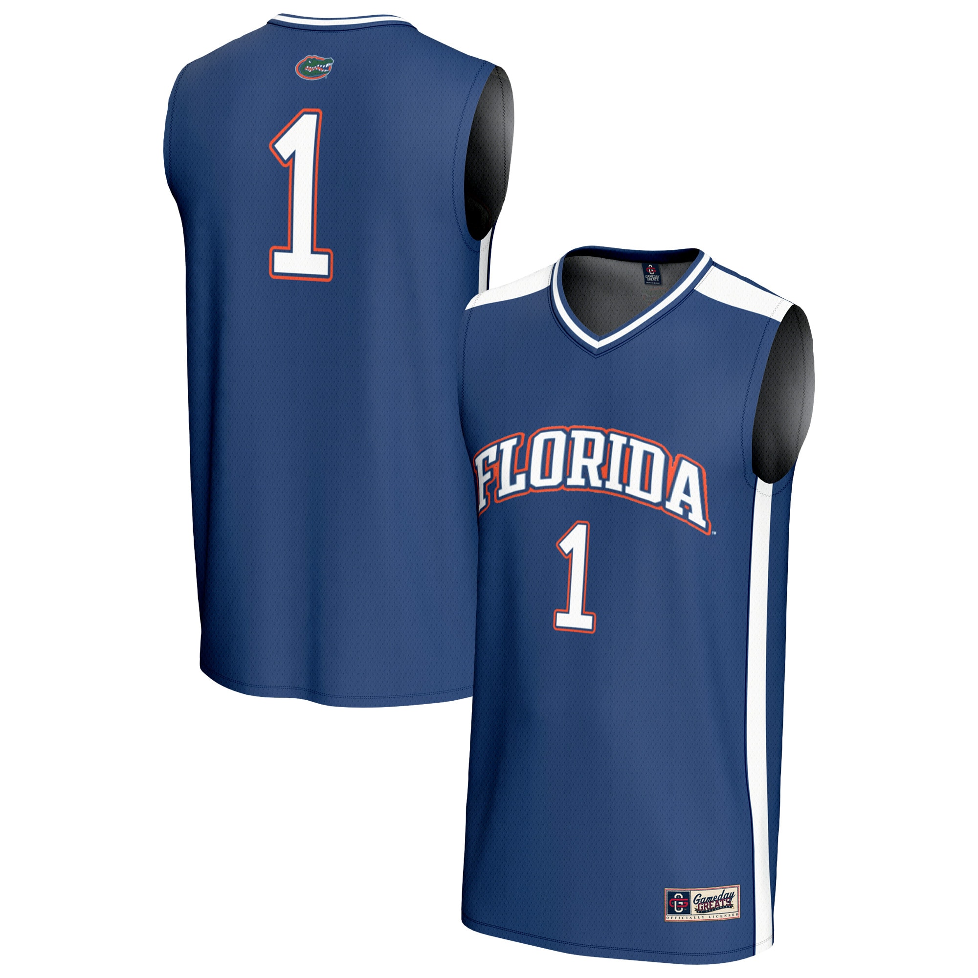 [NJP] Florida Gators GameDay Greats Unisex Lightweight Basketball Fashion Jersey - Royal
