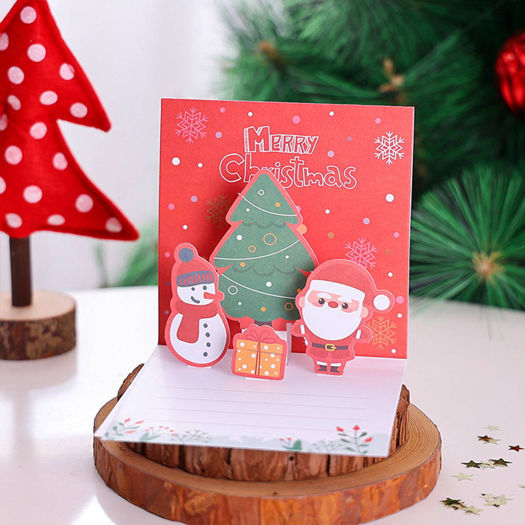 1 Pcs Random Style Personalized Christmas Greeting Card Authentic Kit