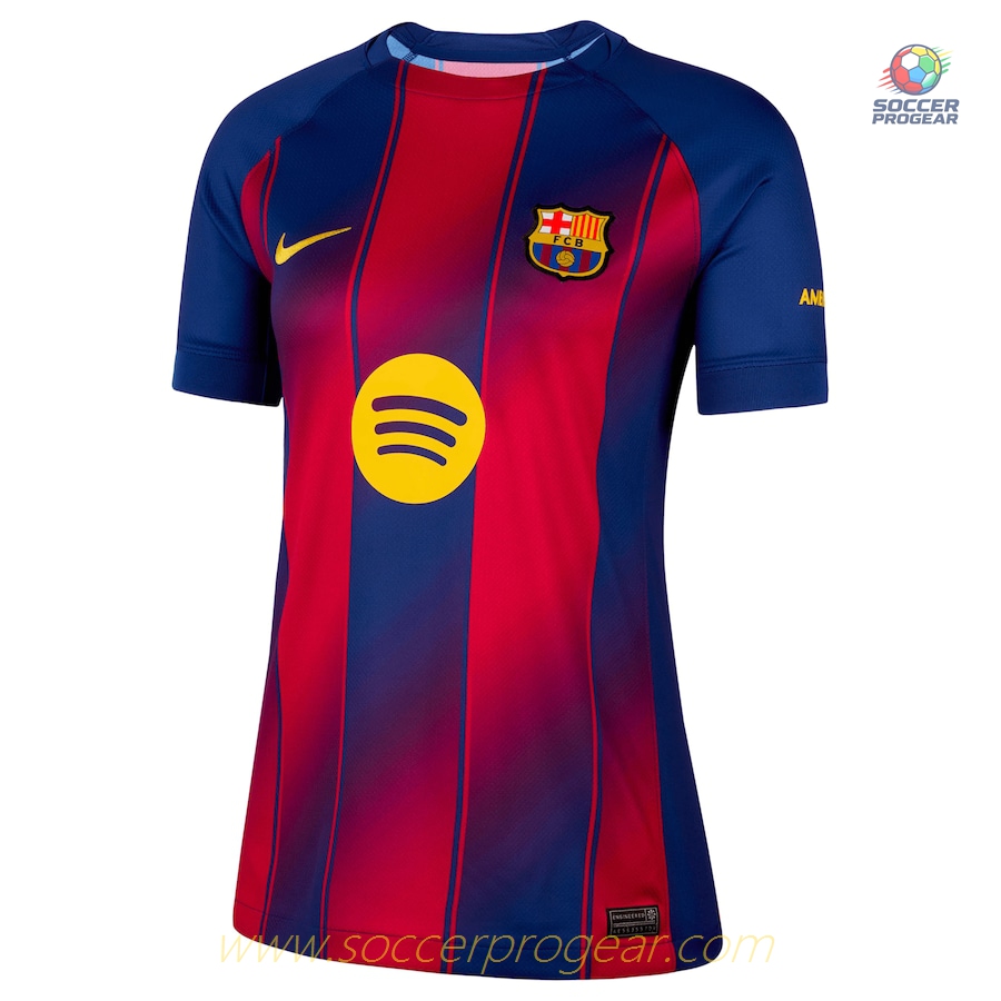 Barca Team Shirt 2025/26 Collection Home Ladies