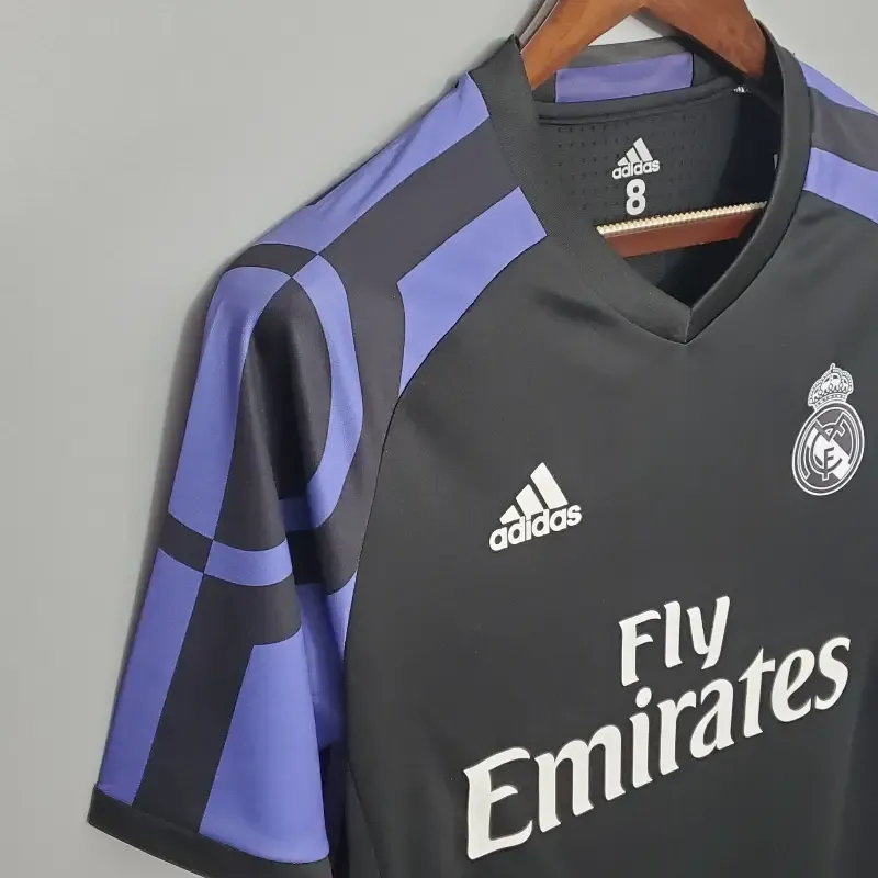 Cheap 2016-2017 Real Madrid Second retro kit