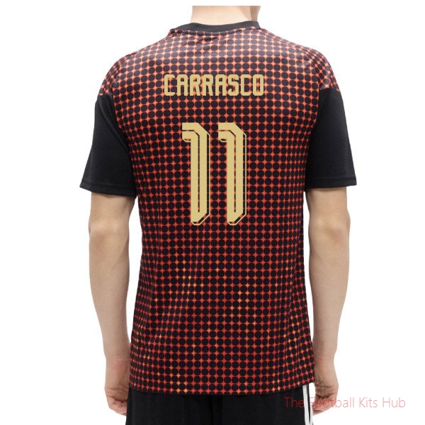 Carrasco #11 Belgium Pre-Match Shirt 2026-2027 Stadium Edition