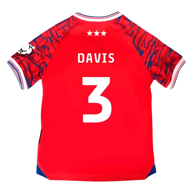 Men's 2025-2026 Ipswich Town Away Mini Kit (Davis 3)