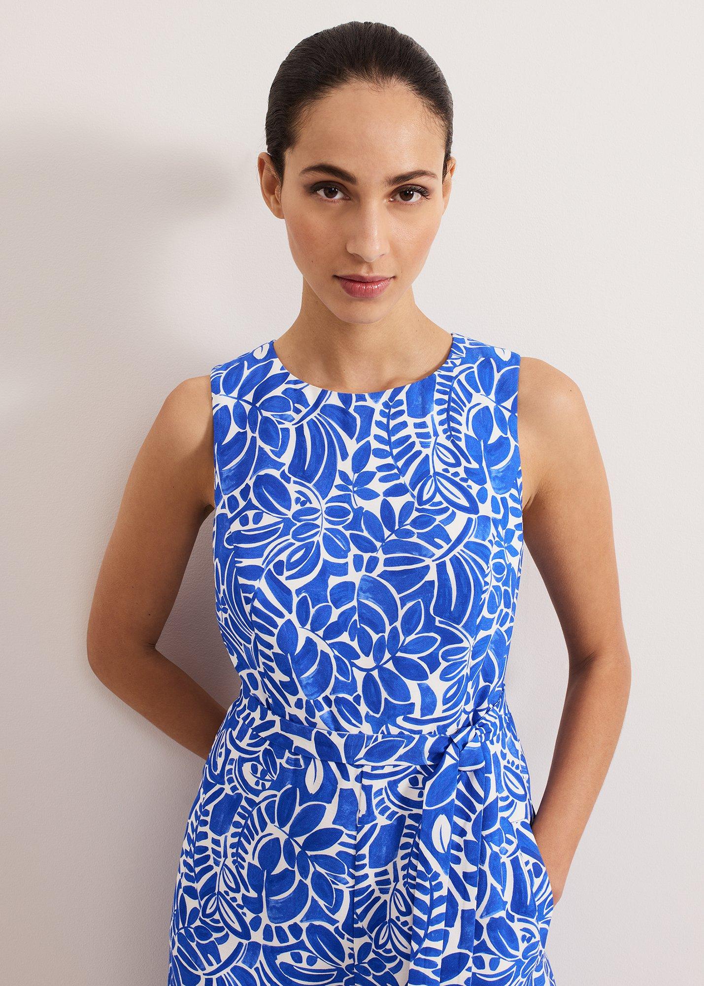 Marta Petite Printed Jumpsuit