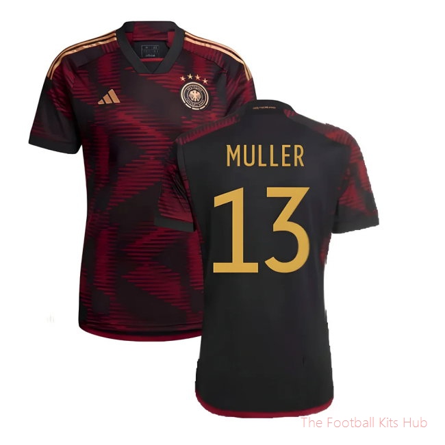 2022-2023 Germany Away Shirt (MULLER 13)