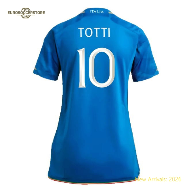Stylish Ladies Football Team Totti Jersey 2023-2024 Flattering