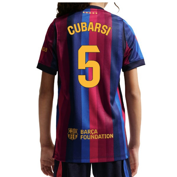 [LLS] 2026-2027 Barcelona Home Shirt (Kids) (Cubarsi 5)